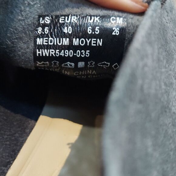 Hush Puppies Cyra Catelyn Gray Suede Chukka Boots Sz 8.5 - Picture 9 of 11